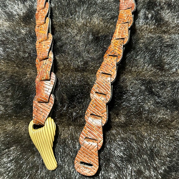 Karen Callan Belt, Brown - Picture 1 of 2